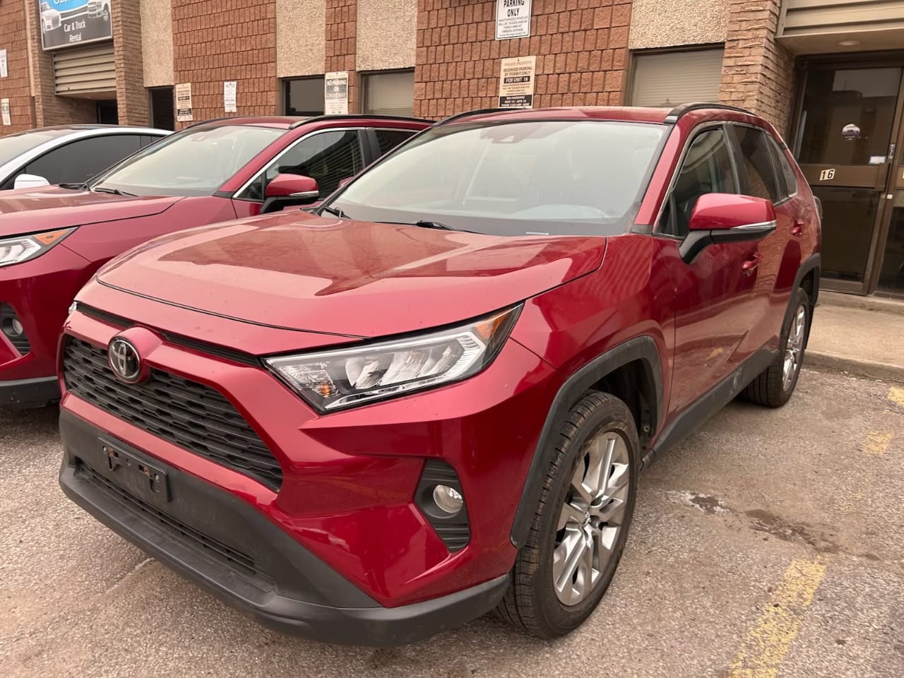 Red 2024 Toyota RAV4